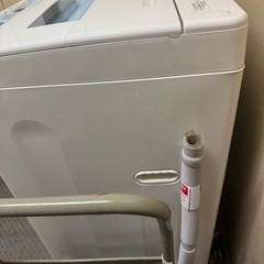 東W02 AQUA 全自動電気洗濯機 AQW-S60C 2014年製の画像