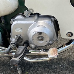スーパーカブキャブ車AA01-1392783メーター60886kmの画像