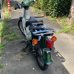 スーパーカブキャブ車AA01-1392783メーター60886kmの画像