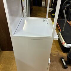 【ジャングルジャングル深井店】★レンジ台 ホワイト　白　キッチン家具　家具　クリーニング済　堺市（中区 堺区 東区 西区 南区 北区）和泉市 河内長野市 富田林市 松原市 狭山市  深井　【FU2480】の画像