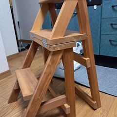 手作り折り畳み式椅子の画像