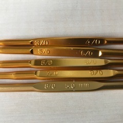 編み物かぎ針セットの画像