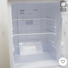 冷蔵庫 2ドアの画像