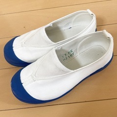 体育館シューズ　上靴 上履き スクールシューズ 17cm　の画像