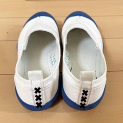 体育館シューズ　上靴 上履き スクールシューズ 17cm　の画像