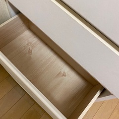 譲り先決まりました　ホワイト　チェスト　7/20のみ出品！の画像