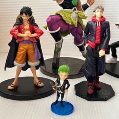 中古品　フィギュア　7体セット　呪術廻戦　ワンピース　ドラゴンボールの画像