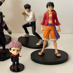 中古品　フィギュア　7体セット　呪術廻戦　ワンピース　ドラゴンボールの画像