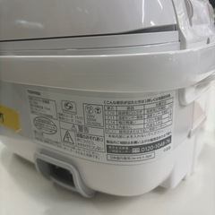 【東芝IH炊飯器】【3合炊き】2020年製★クリーニング済み/6ヶ月保証付き【管理番号12007】野の画像