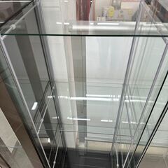 【ジャングルジャングル滋賀草津店】ガラスショーケース　J-250769の画像