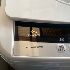 2017年製　日立ビートウォッシュ　8kg 美品 の画像