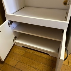 レンジ台　ホワイト
の画像