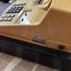 【昭和　レトロ】　レジスター　の画像