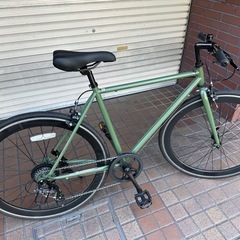 700c 　7speed　カーキ色の画像
