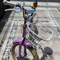 子供用自転車　18インチの画像
