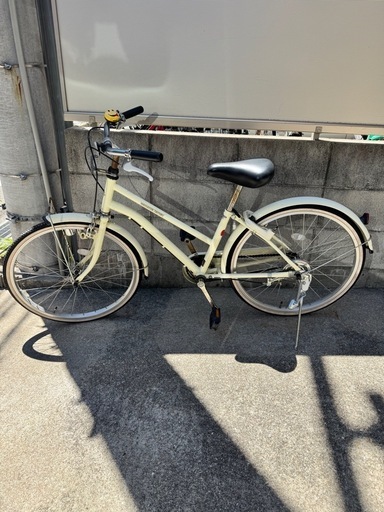 【手渡し限定】大阪府　22インチ　キッズサイクル キッズ自転車22インチ (きりん) 大阪の自転車の中古あげます