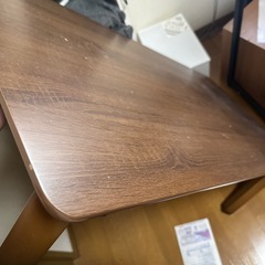 決まりましたテーブルの画像