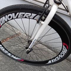 CANOVER　クロスバイク　ホワイトの画像