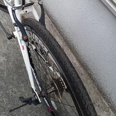 CANOVER　クロスバイク　ホワイトの画像