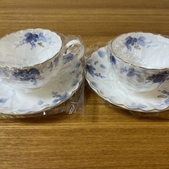 【新品未使用】　ニッコー　ファイン　ボーンチャイナ　カップ　ソーサー　セットの画像