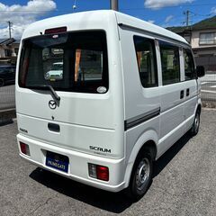 【総額コミコミ】広島発プライムゲート車検令和8月11月28日まで！ナビ付　ETC付H24年スクラムバン　ＰＡハイルーフ　タイミングチェーン　軽バン　格安〇　エブリィバンOEMの画像