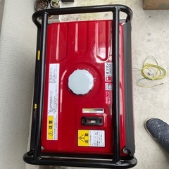 発電機　ワキタ　明邦　HC2500-6 使用回数1回の画像