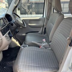 【総額コミコミ】広島発プライムゲート車検令和8月11月28日まで！ナビ付　ETC付H24年スクラムバン　ＰＡハイルーフ　タイミングチェーン　軽バン　格安〇　エブリィバンOEMの画像