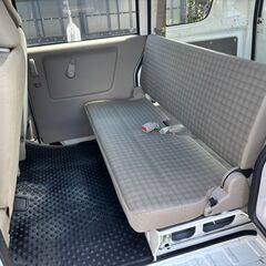 【総額コミコミ】広島発プライムゲート車検令和8月11月28日まで！ナビ付　ETC付H24年スクラムバン　ＰＡハイルーフ　タイミングチェーン　軽バン　格安〇　エブリィバンOEMの画像