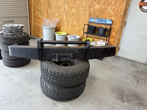 ランクル80用社外バンパー