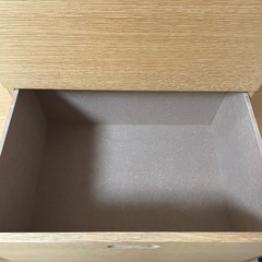 無印良品　スタッキングチェストの画像