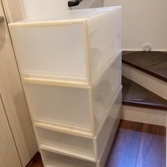 無印良品　収納ケース　4個の画像