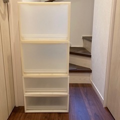 無印良品　収納ケース　4個の画像
