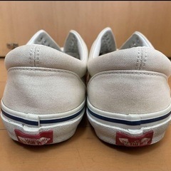 VANS ホワイト スニーカー　27cmの画像