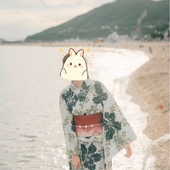 【上品×可愛らしさ】白地×グリーン植物柄浴衣＋ピンク帯セットの画像