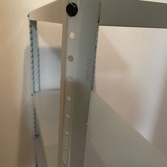 0円！スチール棚 ホワイト早い者勝ち！ の画像