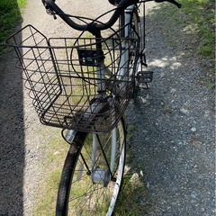 白 自転車の画像