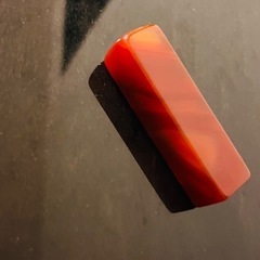 高級 天然石瑪瑙　印材 未彫刻の画像