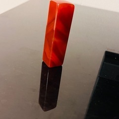 高級 天然石瑪瑙　印材 未彫刻の画像