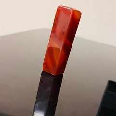 高級 天然石瑪瑙　印材 未彫刻の画像