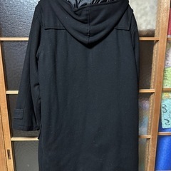 黒 ダッフルコート Mサイズの画像