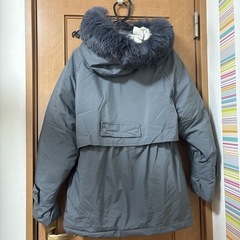 ファー ダウンコート Lの画像