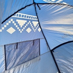 ドームテント2〜青白の画像