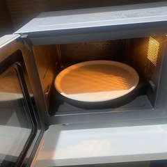 電子レンジ【お皿2枚、鍋付き】の画像