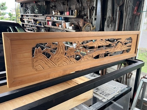 彫刻欄間、欄間彫刻、和室欄間