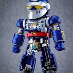 ACTION TOYS ES合金太陽の使者 鉄人28号フィギュア （検 スーパーロボットbandai バンダイ Tetsujin 28 マジンガーの画像
