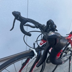 中古　DOPPELGANGER- レッド　24インチ- SHIMANO tourney 2×7速　子供用　ロードバイクの画像