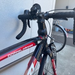 中古　DOPPELGANGER- レッド　24インチ- SHIMANO tourney 2×7速　子供用　ロードバイクの画像