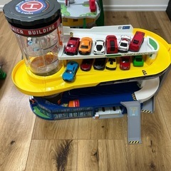 トミカプラレール　Wアクショントミカビルの画像