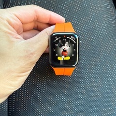 ステンレススチール 　Apple Watch Series 6 GPS　モデル 44mm M09J3J/A [グラファイトミラネーゼループ]の画像