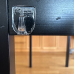 IKEA ４人掛けダイニングテーブル　黒　の画像